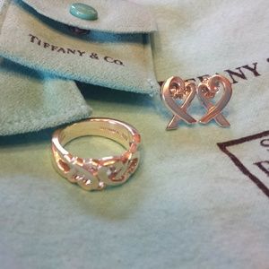 Tiffany & Co. Paloma Picasso Loving Heart set